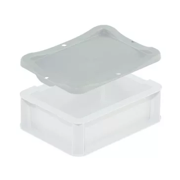 Rákattintható fedél 200x150 mm Basicline, Szürke