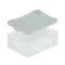 Rákattintható fedél 200x150 mm Basicline, Szürke