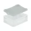 Rákattintható fedél 200x150 mm Basicline, Szürke