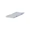 Csuklós fedél 300x200 mm Basicline, rögzítő alkatrészekkel, Szürke
