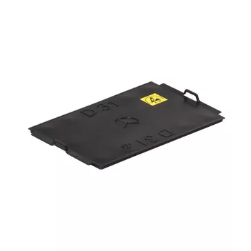   Zsanér nélküli fedél megerősített ládákhoz, 300x200 mm, Fekete