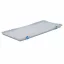 Csuklós fedél 600x400 mm Basicline rögzítő alkatrészekkel, Szürke