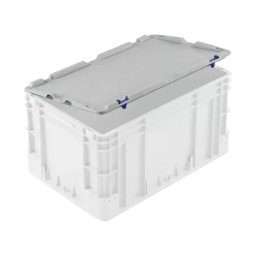 Csuklós fedél 600x400 mm Silverline, Szürke