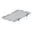 Silverline Zsanéros fedél, 600x400 mm