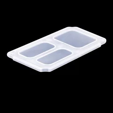 Fedél 1/2-os dobozra, Átlátszó