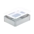 Fedél 1/2-os dobozra, Átlátszó