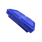 Ssi Schäfer Egymásra rakható szállítódoboz fedéllel, kék