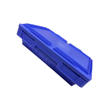   Ssi Schäfer Egymásra rakható szállítódoboz fedéllel, kék