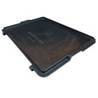 Zárófedél EF-D 43 S fekete, PPL, 400 x 300 mm