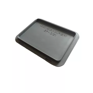 Zárófedél EF-D 21 szürke, PP, 200 x 150 mm