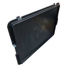 Zárófedél EF-D 43 H fekete, PPL, 400 x 300 mm