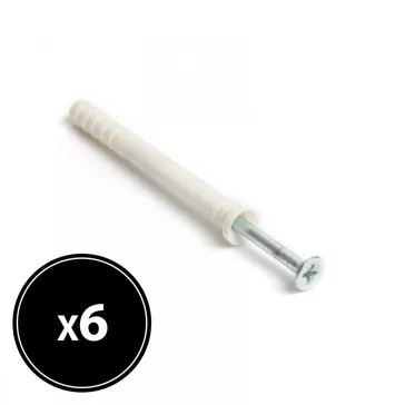 Beütődűbel - 8 x 80 mm - 6 db / csomag