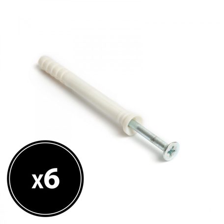 Beütődűbel - 8 x 80 mm - 6 db / csomag