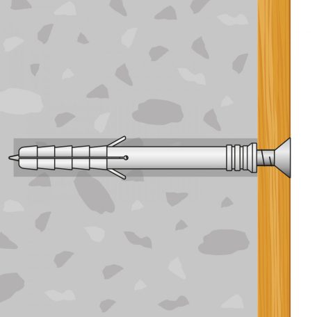 Beütődűbel - 8 x 80 mm - 6 db / csomag