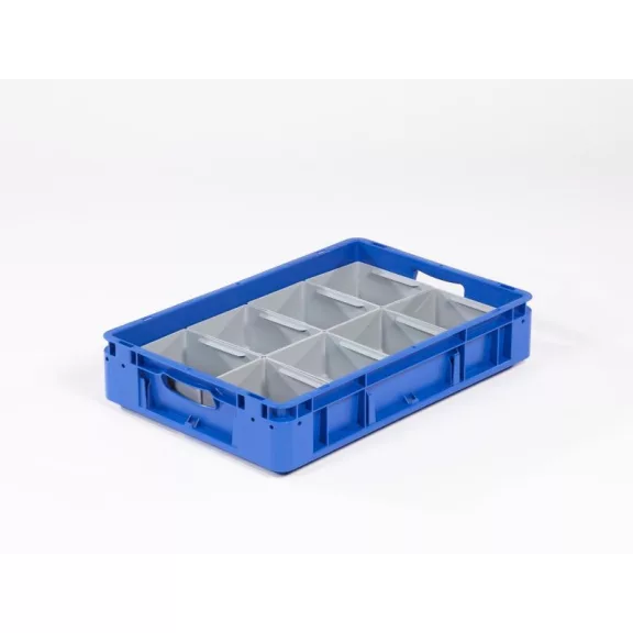 Belső osztó doboz 1/8, 176 x 137 x 80 mm, Szürke Belső osztó doboz 1/8, 176 x 137 x 80 mm, Szürke