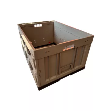   Összecsukható rátétkeret FR 840, PP, szürke - Méret 800 X 600 X 450 mm - 2. osztályú