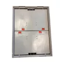 Összecsukható rátétkeret FR 840, PP, szürke - Méret 800 X 600 X 450 mm - 2. osztályú