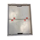 Összecsukható rátétkeret FR 840, PP, szürke - Méret 800 X 600 X 450 mm - 2. osztályú