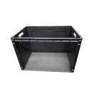 ESD SSi Schäfer Ef 6420 Fekete nyitott oldalú Euro láda A7 PPL - Méret 600 X 400 X 420 mm 