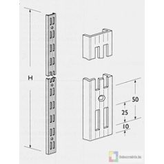 Element System Falsín 1500 mm Kétlyuksoros, Fehér