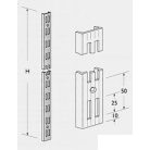 Element System Falsín 1500 mm Kétlyuksoros, Alu/Ezüst