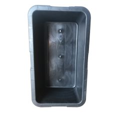 Habarcsláda műanyag, 40l szögletes