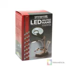 Paneltartó nagyítóval és krokodilcsipeszekkel akár 10x nagyítás