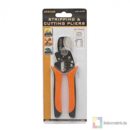 Vágó- és kábelblankoló fogó 2.6 - 5.2 mm