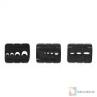 3 az 1-ben univerzális krimpelőfogó három cserélhető betéttel