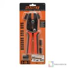 3 az 1-ben univerzális krimpelőfogó három cserélhető betéttel