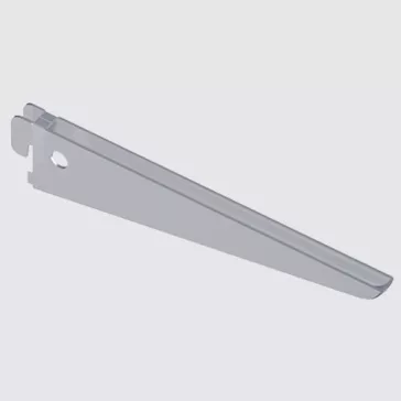   Element System U Konzol Két Lyuksoros Falsínhez (270mm) Ezüst-Alu