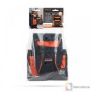 Poliészter szerszámtároló övtáska - 4+6 zseb kalapács és mérőszalag tartóval