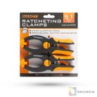 Szorító csipesz - 2" / 51 mm - 170 x 57 mm - 2 db