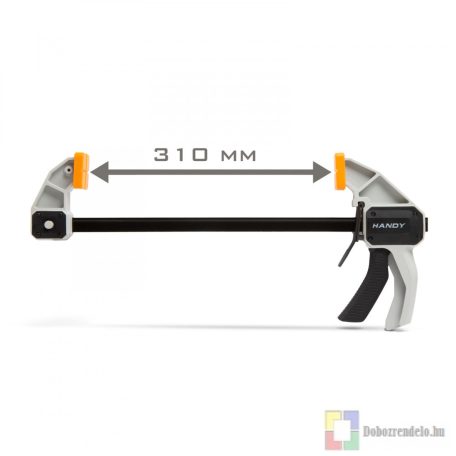 Egykezes párhuzamszorító - 12" / 300 mm - 485 x 220 mm