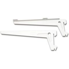 Element System Szögkonzol Párban Fehér 48 cm
