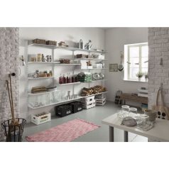 Element System Szögkonzol Párban Fehér 38 cm