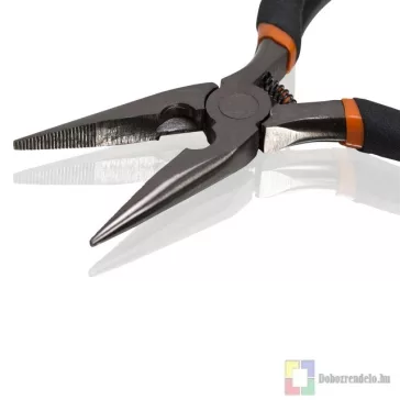 Lapos fogó gumírozott nyéllel 135 mm