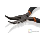 Hajlított laposfogó gumírozott nyéllel 135 mm