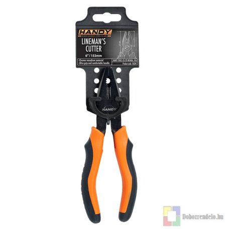 Kombinált fogó gumírozott nyéllel 165 mm