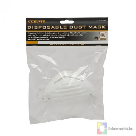 Porvédő maszk eldobható  3 db / csomag