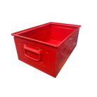 Acél Tárolódoboz 14/6 - 2L, festett piros RAL 3000