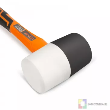 Gumikalapács üvegszálas nyéllel - 450 g