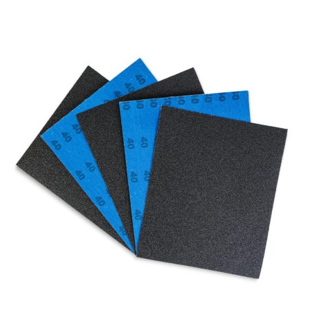 Csiszolóvászon - 80-as - kék - 230 x 280 mm - 5 db / csomag