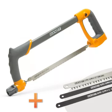Univerzális fűrész 4 fűrészlappal - 30 cm