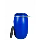 Cefrés hordó 220 L csatos kék STERK