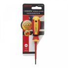 Csavarhúzó 0,5 x 3.0 x 75 mm 1000V-ig szigetelt