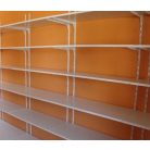 Element System Fémpolclap Alu/Ezüst, 80X25 cm