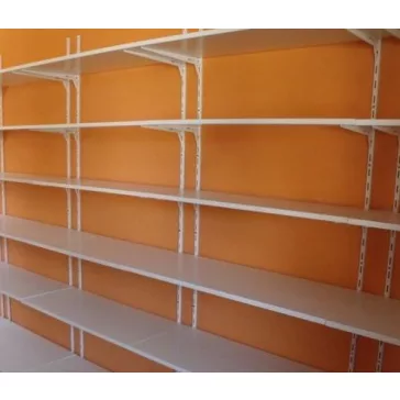 Element System Fémpolclap Alu/Ezüst, 80X25 cm