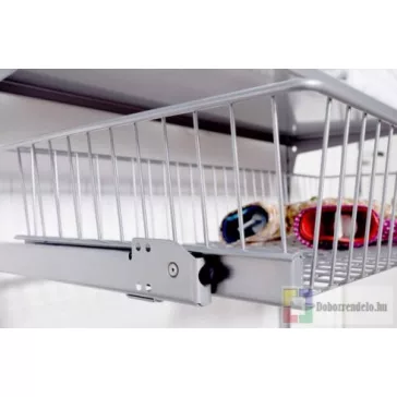 Element System Kihúzható Drótkosár, Alu/Ezüst