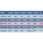 Két Oldalt Járható Alu Létra 2X5